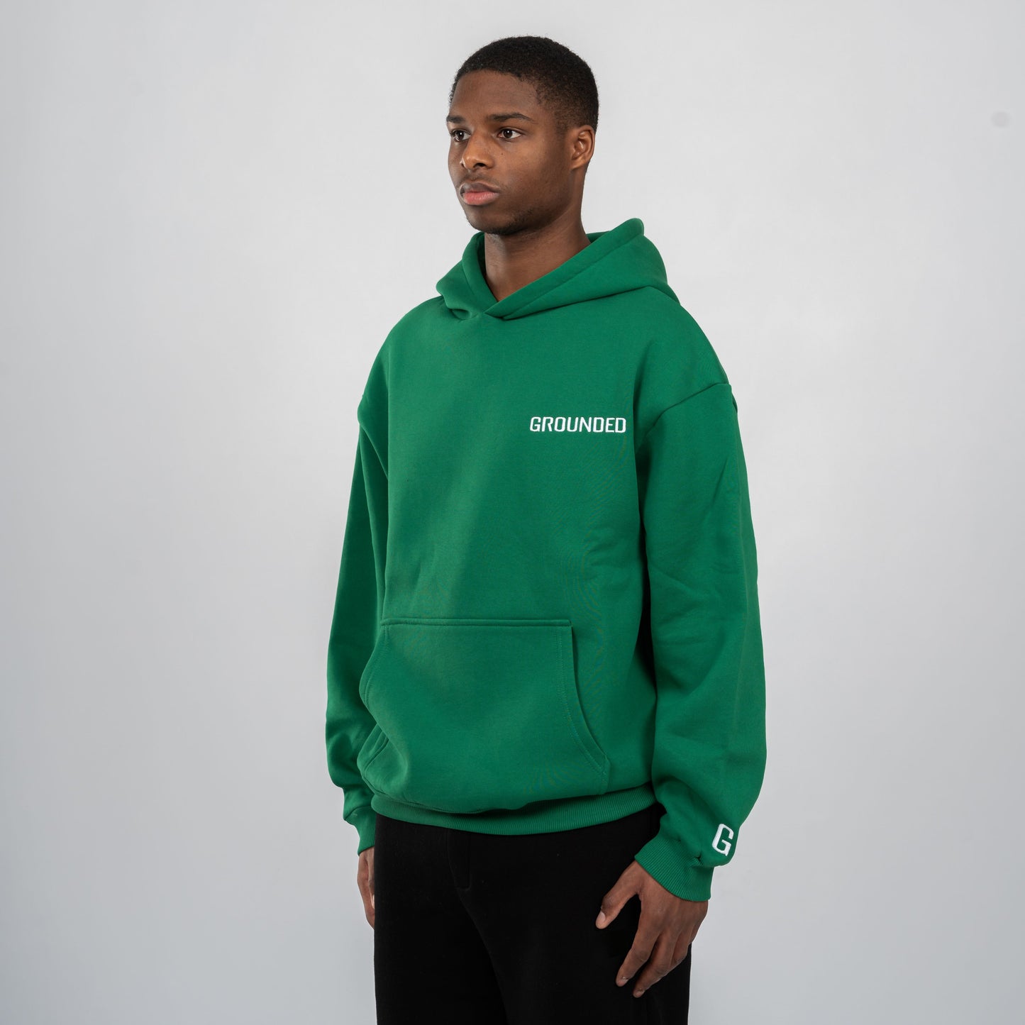 BASIC HOODIE GREEN