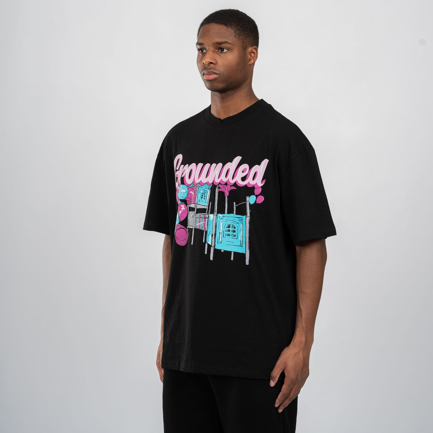 PLAYGROUND TEE BLACK