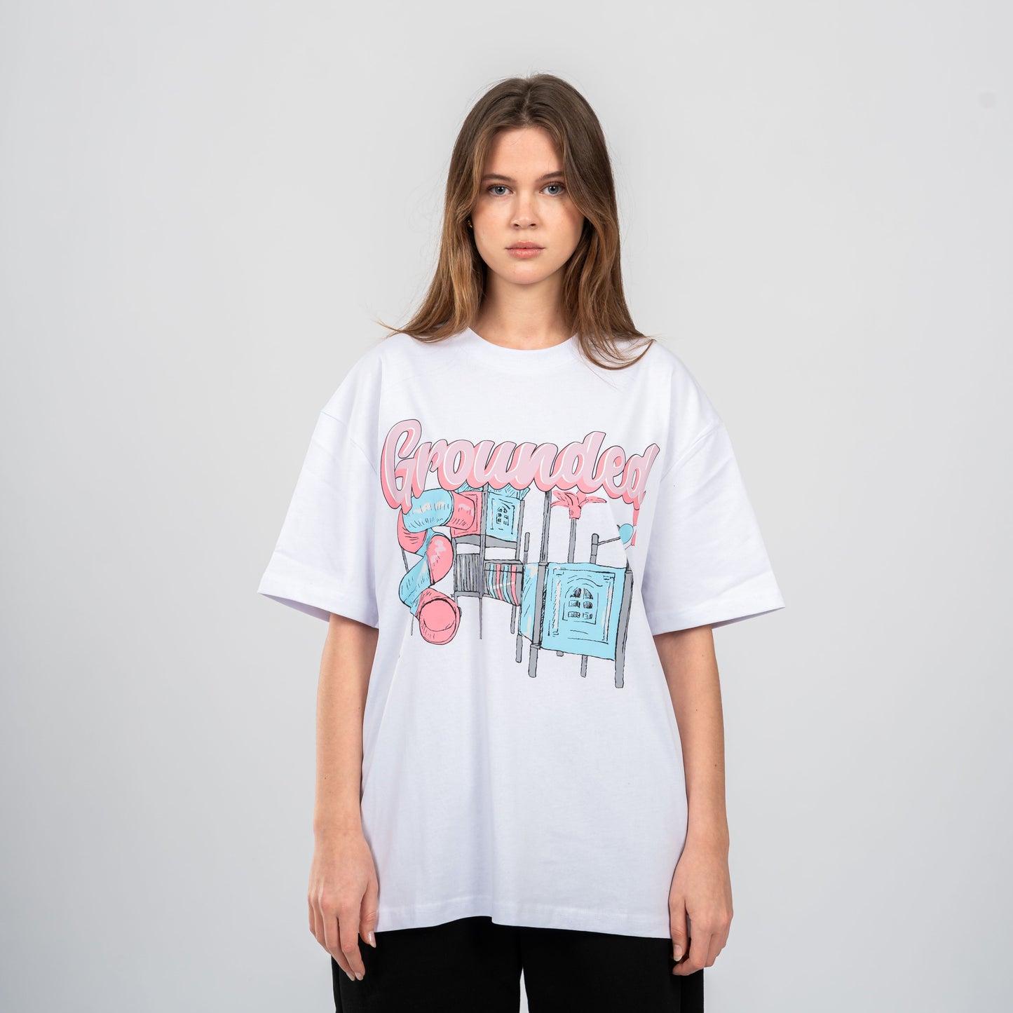 PLAYGROUND TEE WHITE