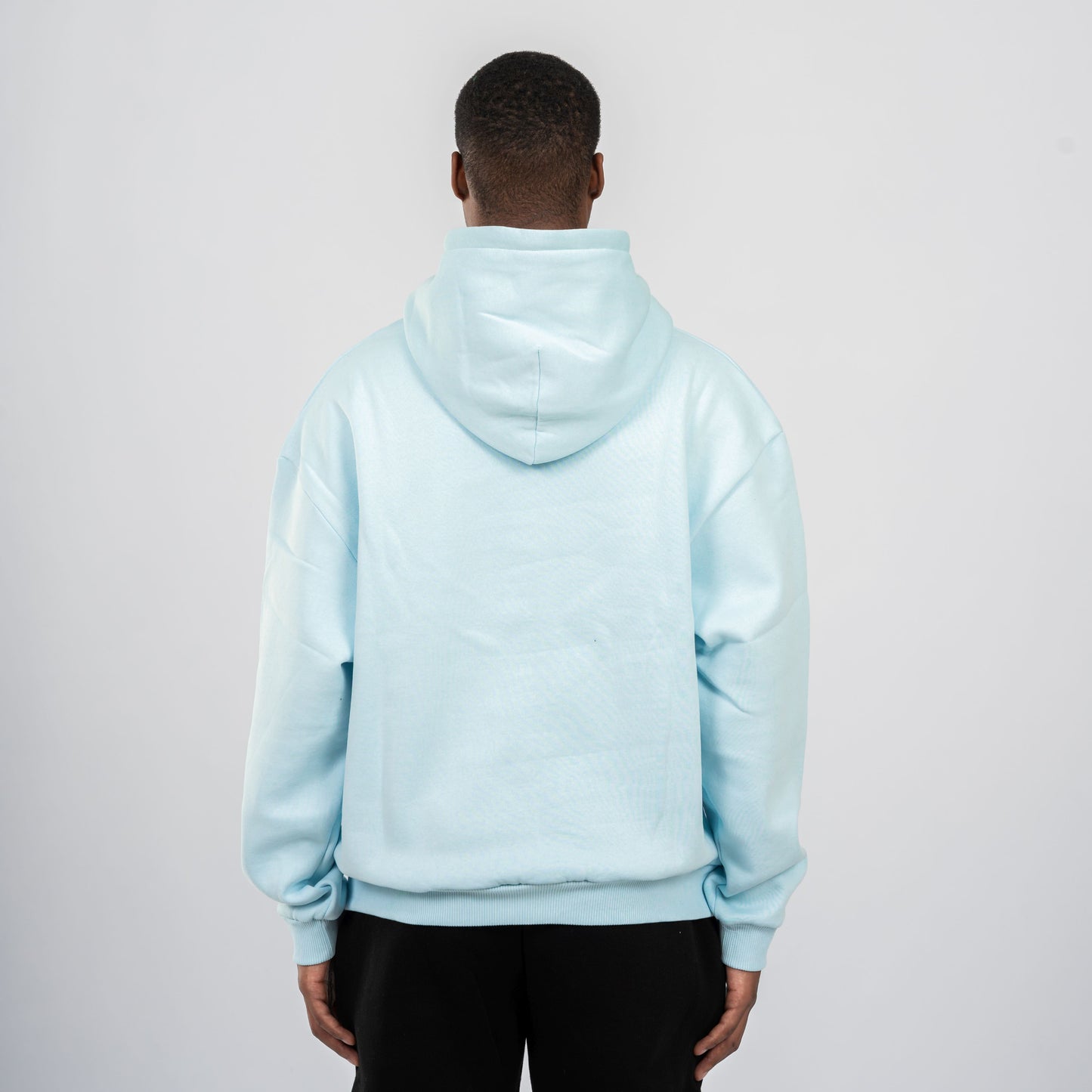 BASIC HOODIE ICE BLUE