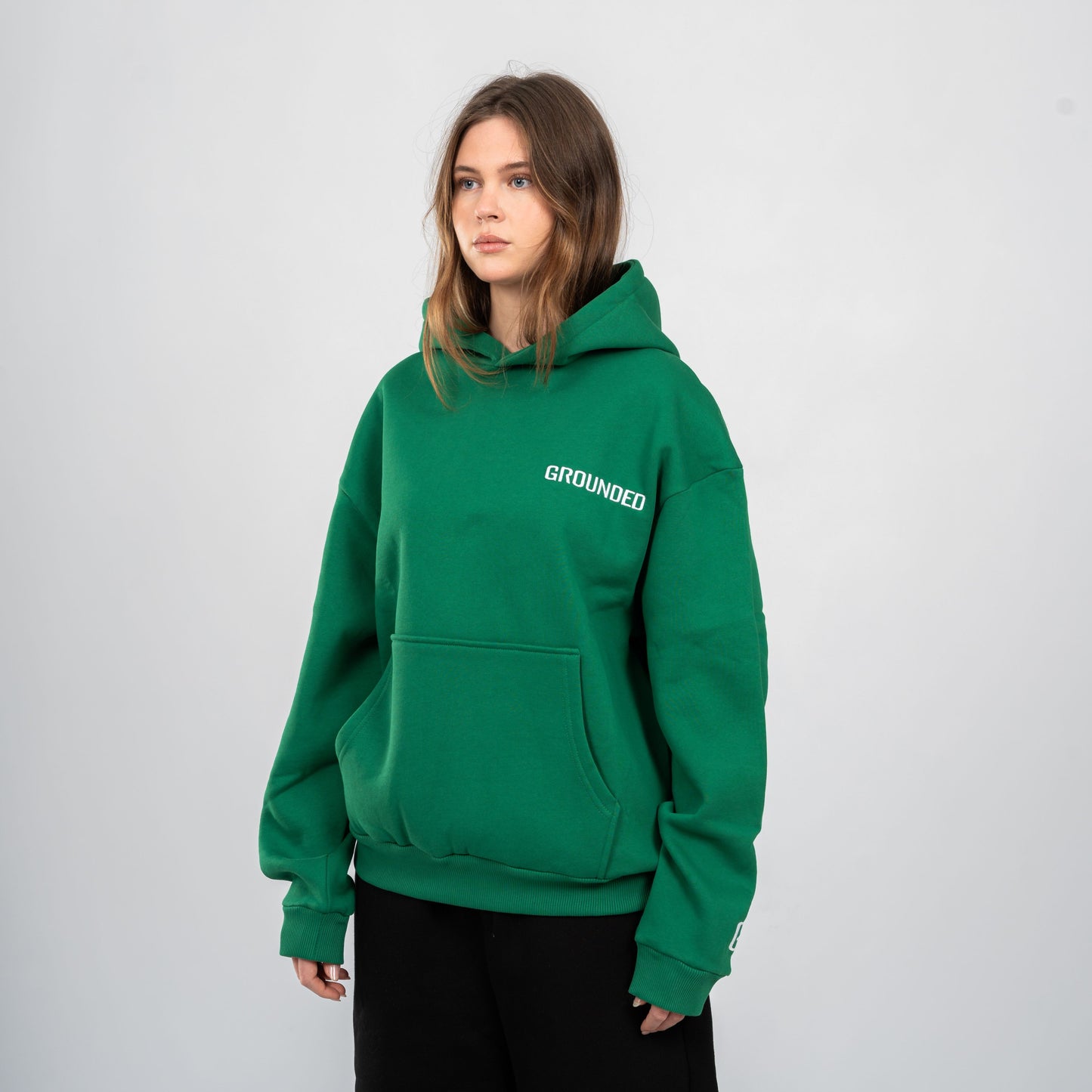 BASIC HOODIE GREEN