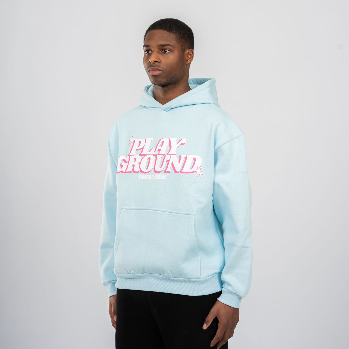 PLAYGROUND HOODIE ICE BLUE