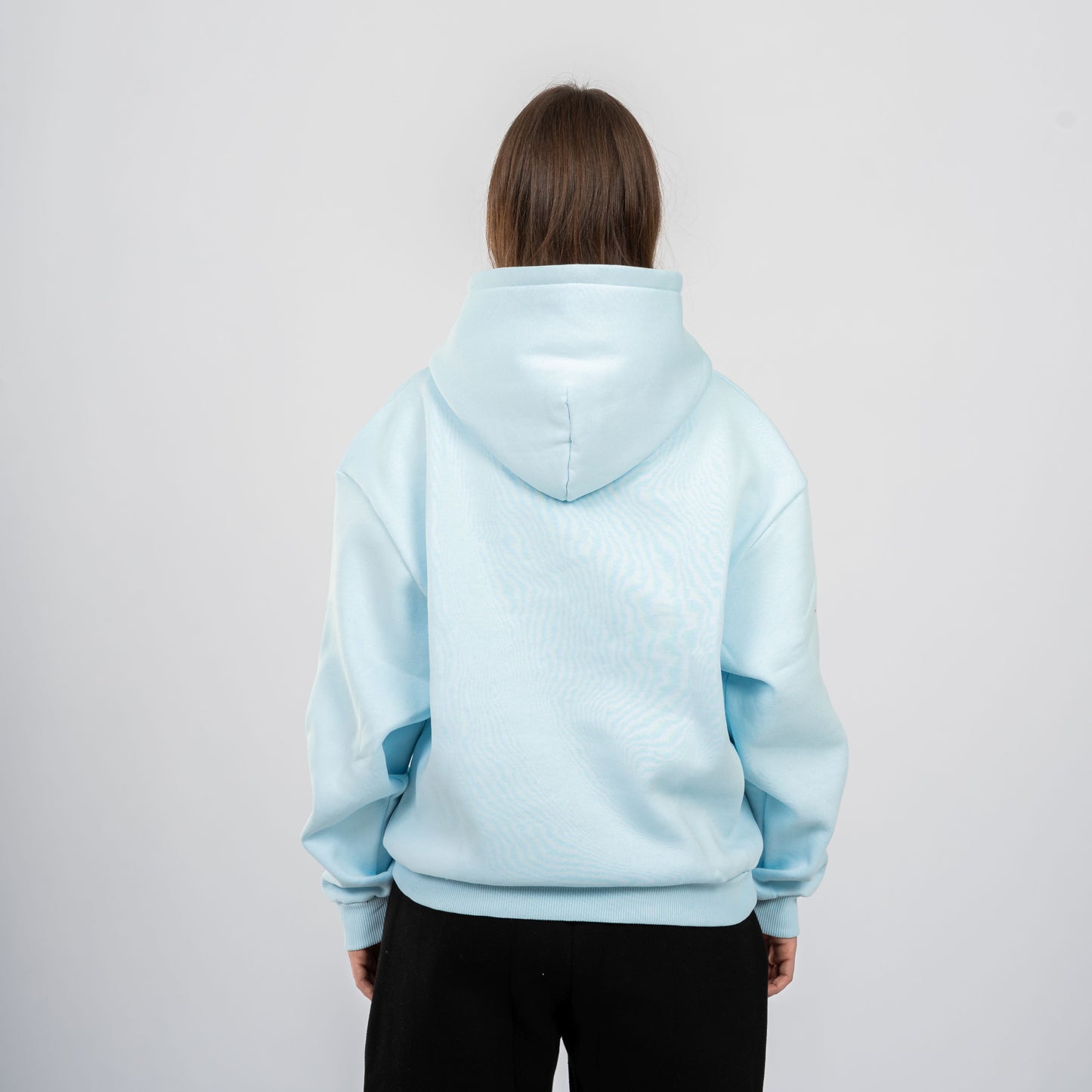 BASIC HOODIE ICE BLUE