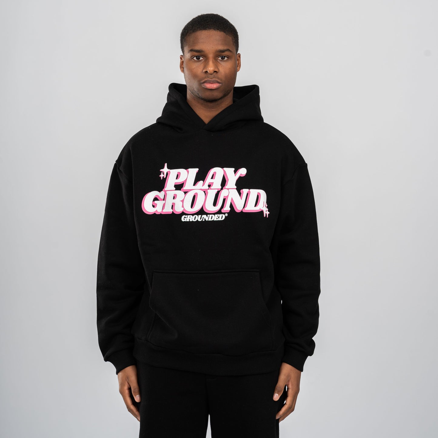 PLAYGROUND HOODIE BLACK