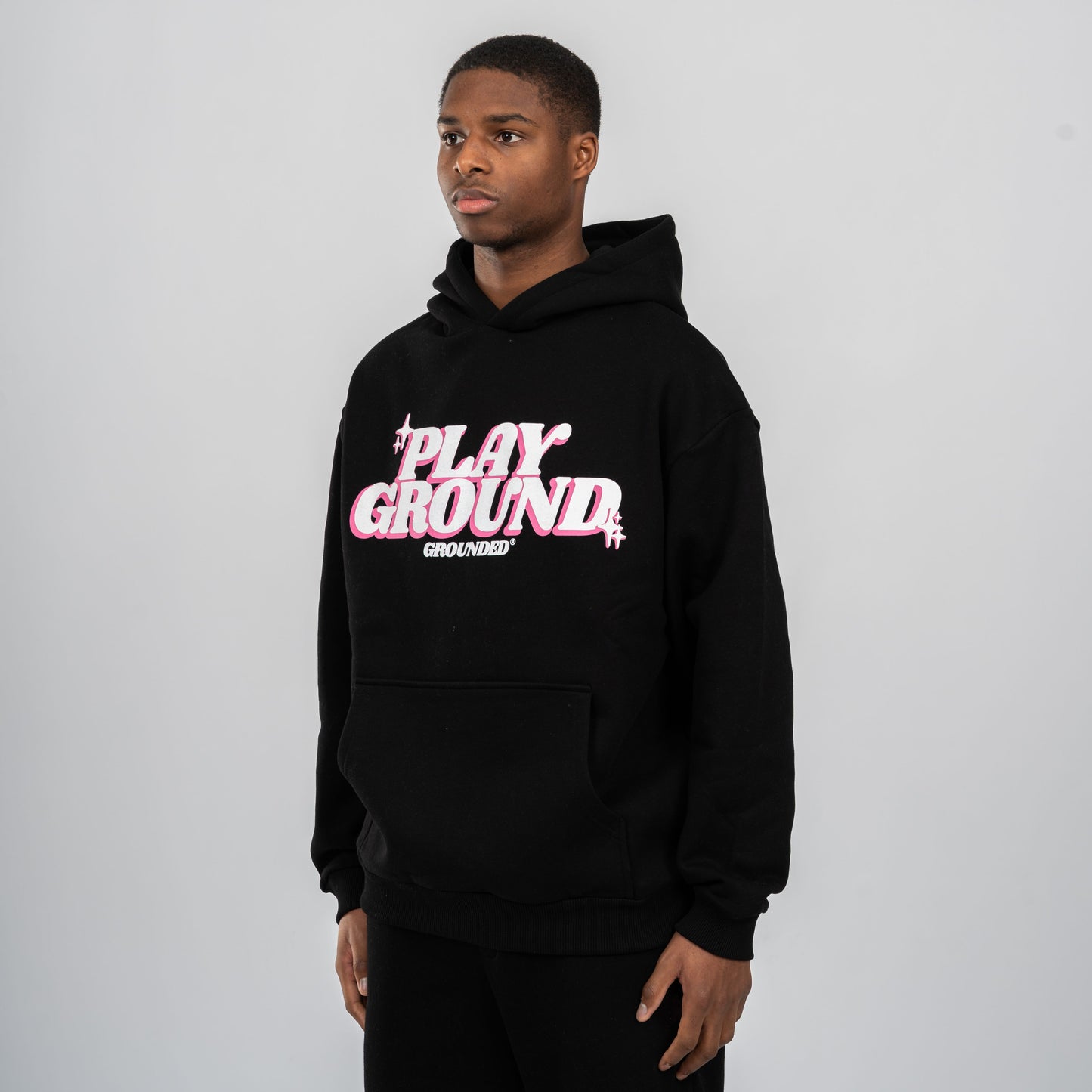 PLAYGROUND HOODIE BLACK