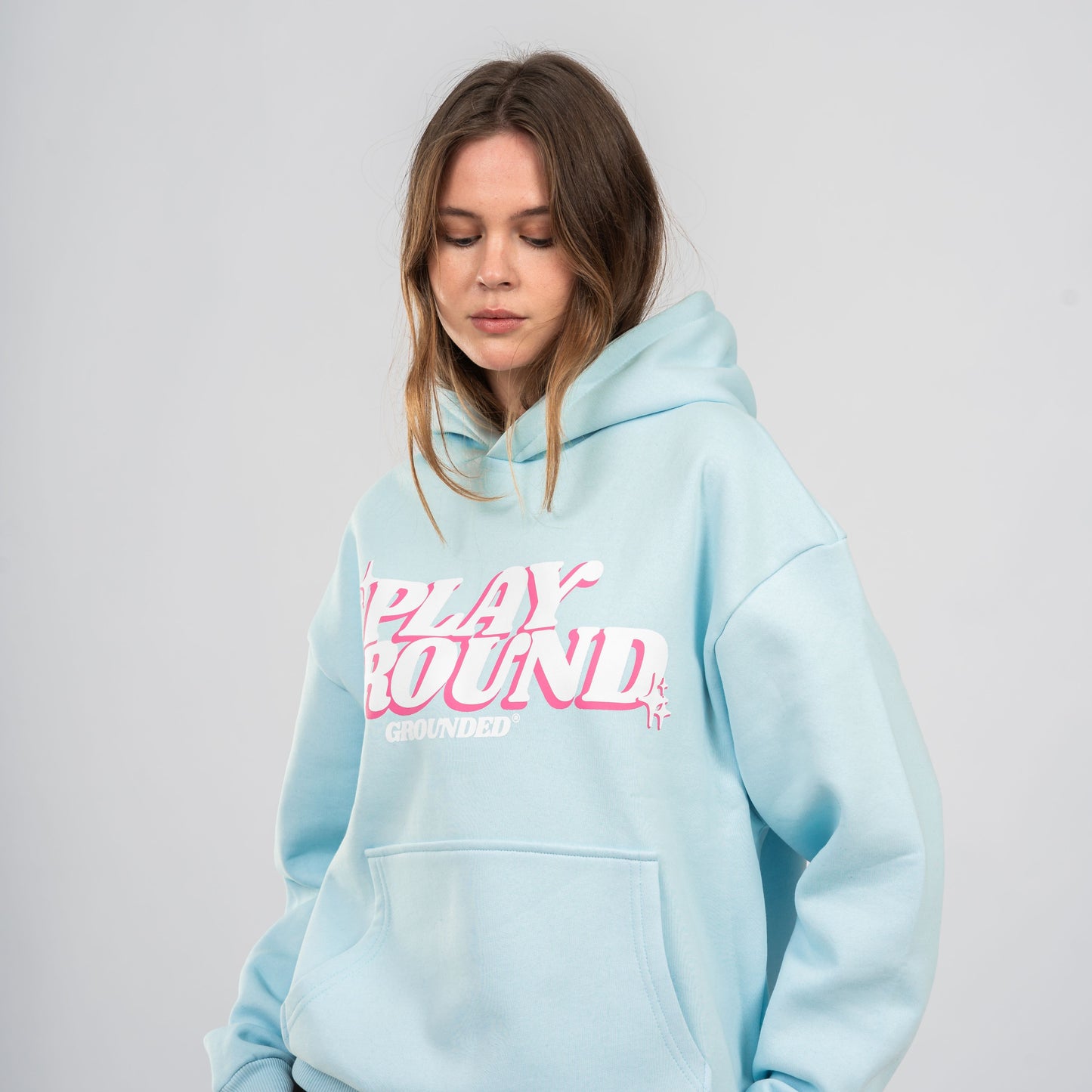 PLAYGROUND HOODIE ICE BLUE